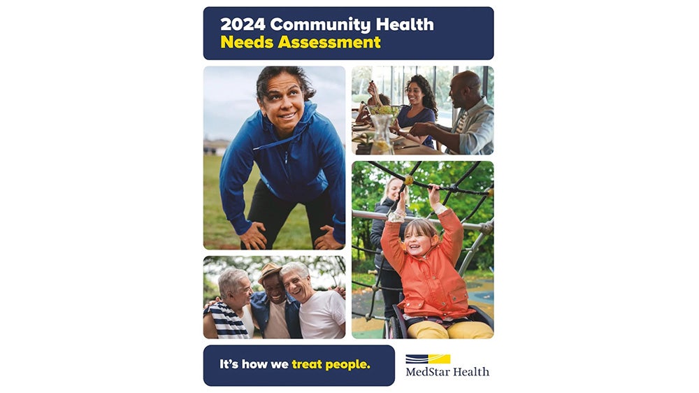 A thumbnail of the cover of the Community Health Needs Assessment for MedStar Health