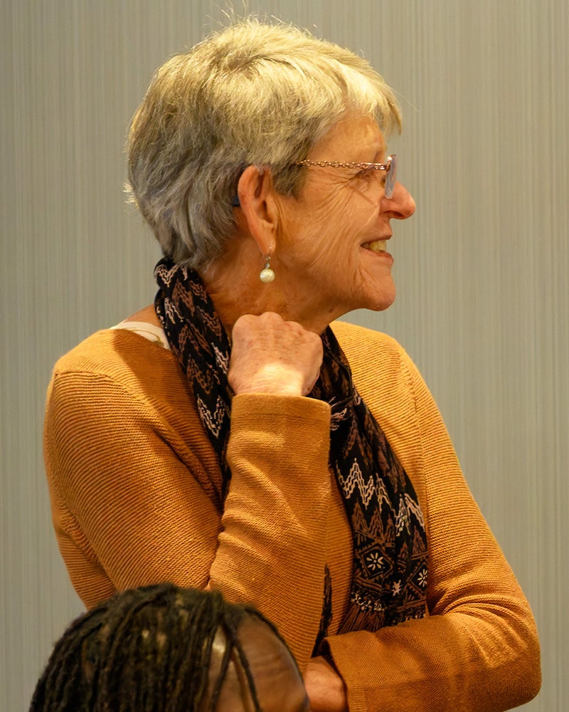 Global health preceptor Sandra Thompson, PhD